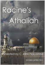 racine athalie translation book cover