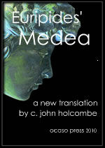 euripides medea translation book cover